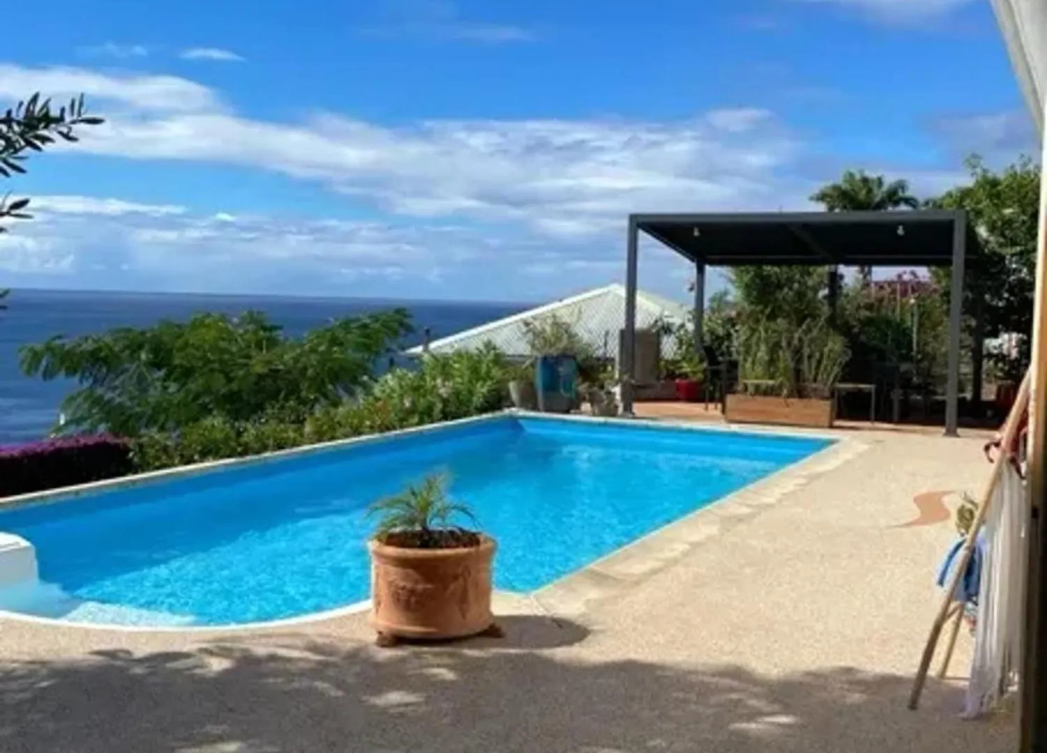 Studio Cosy Avec Vue Sur Mer A Case Pilote 21 M² Piscine